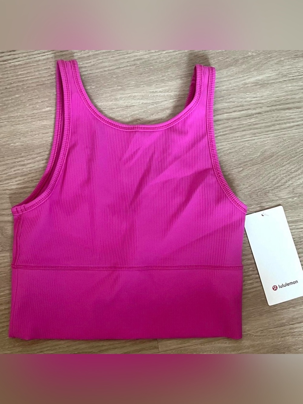 Lululemon pink power pivot tank